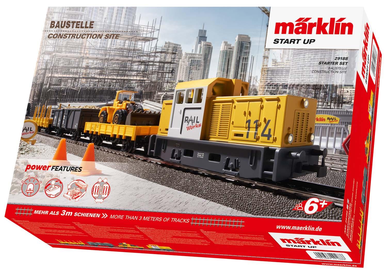Märklin 29188 Startpackung Baustelle