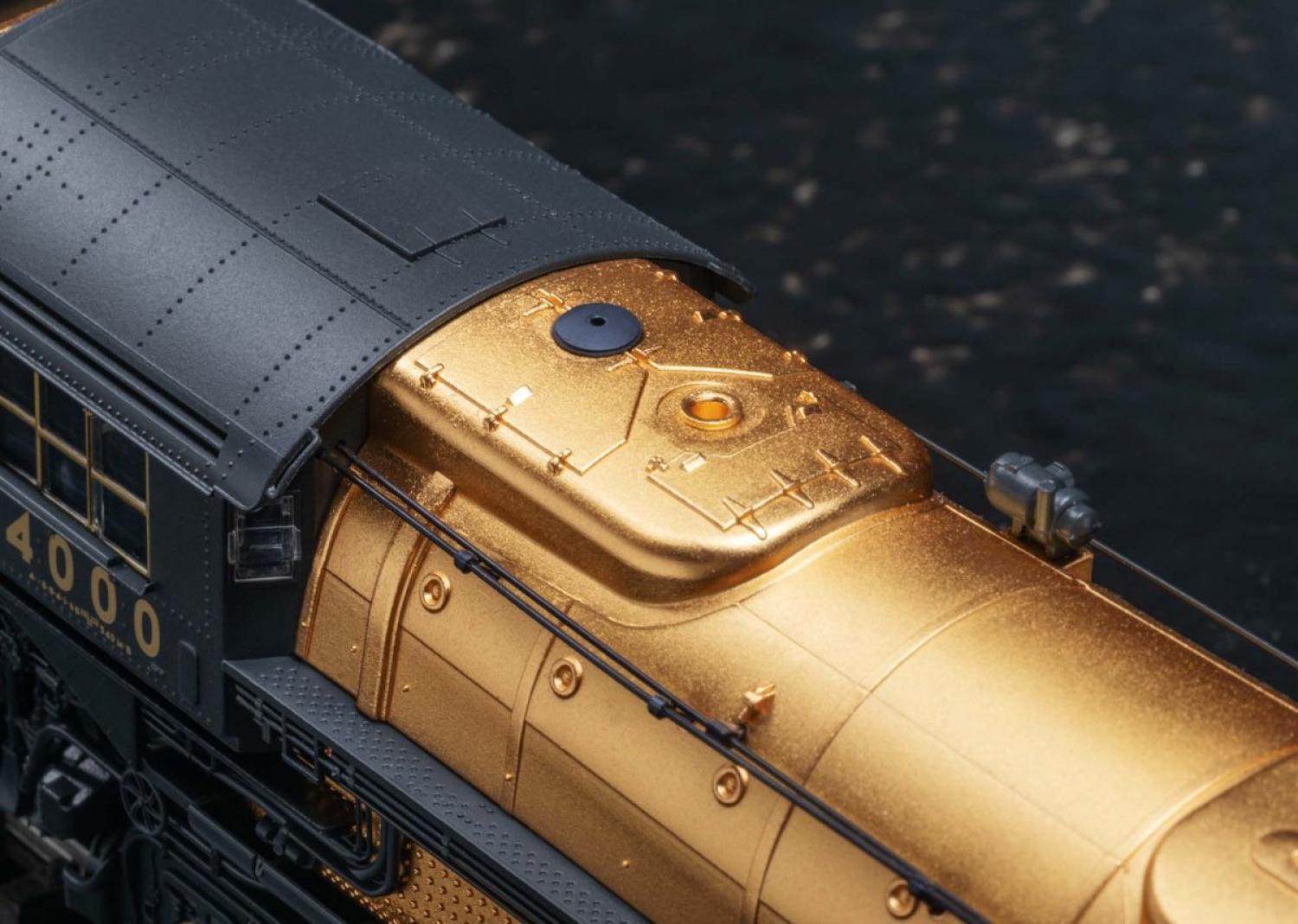 Märklin 39400 Dampflok BigBoy 4000UP vergoldet