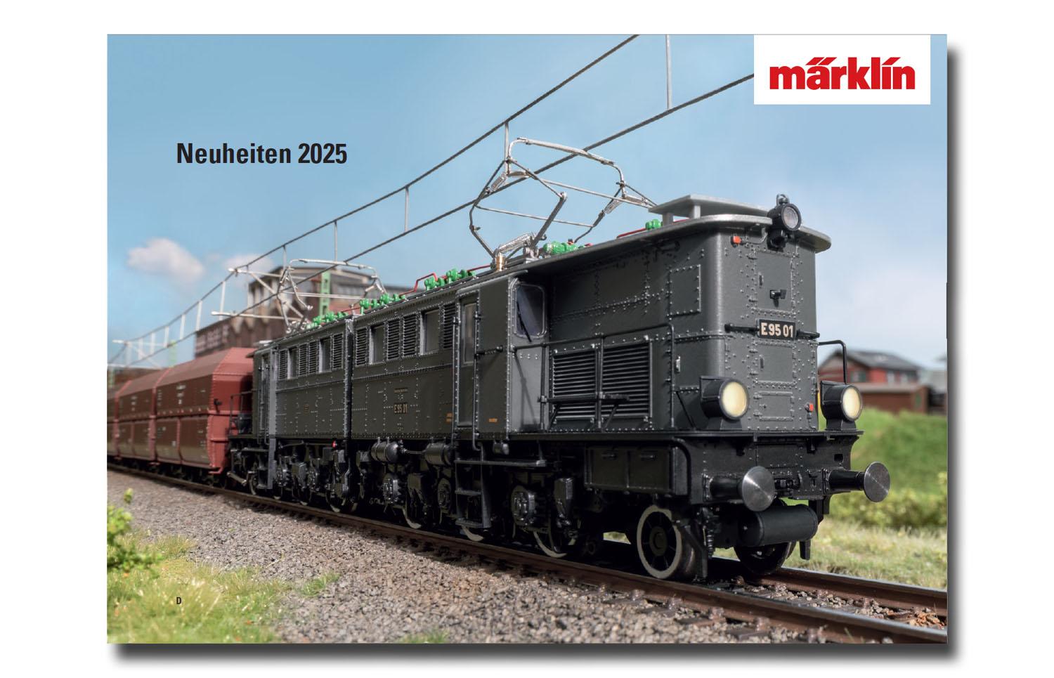 Märklin Neuheiten-Katalog 2025 (H0, Z + 1)