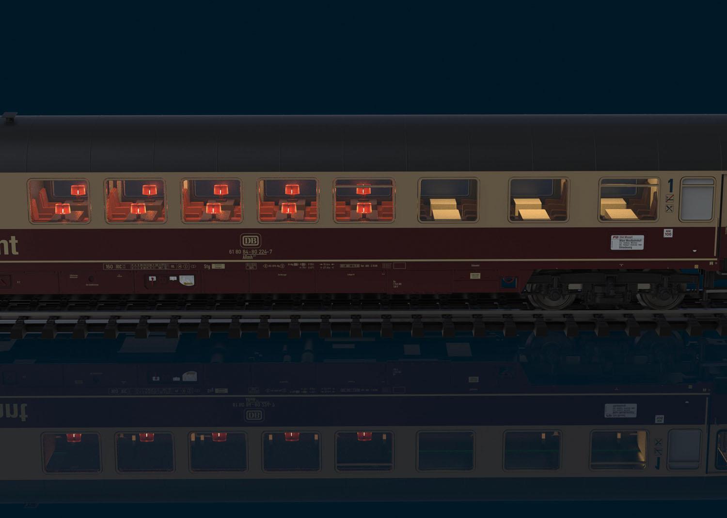 Trix H0 23110 Personenwagen-Set FD Mozart #1