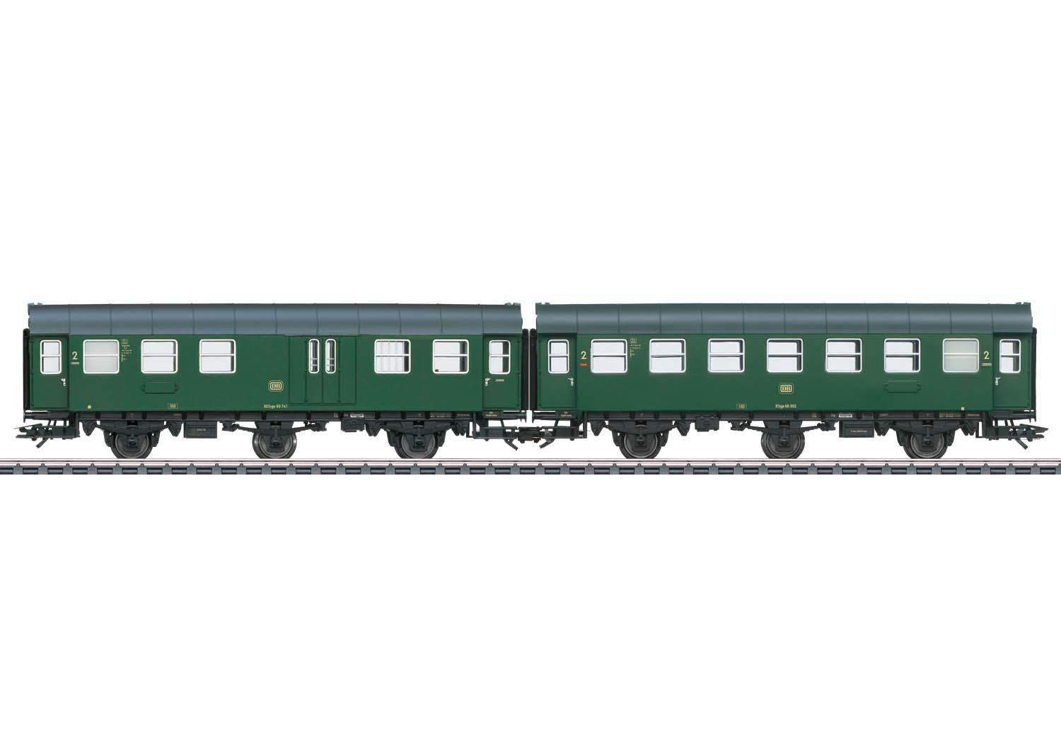 Märklin 43196 Umbauwagen-Paar 2.Kl.+Gep.