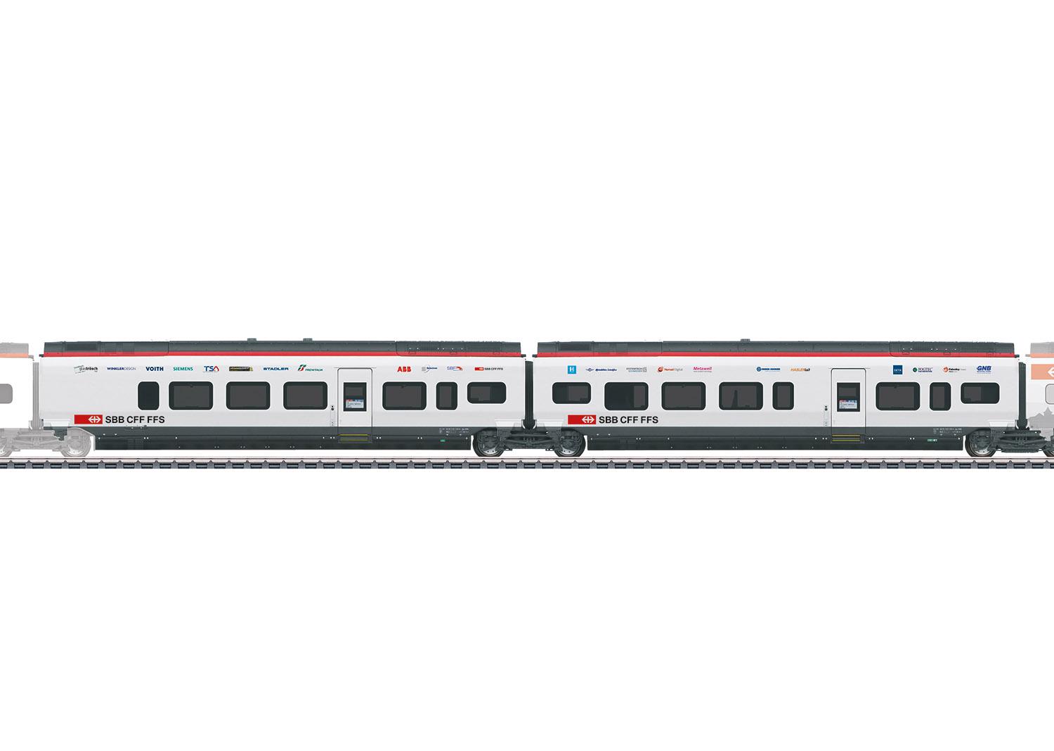 Märklin 43467 Ergänzungs-Set 2 Giruno CH/IT