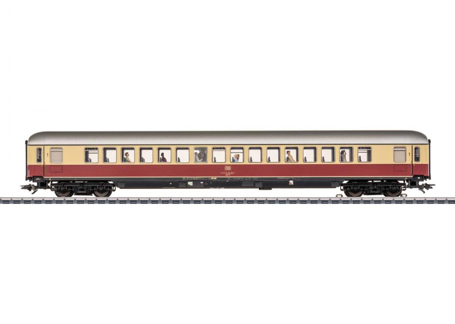 Märklin 43886 Schnellzugwagen (LED/Schaffner)