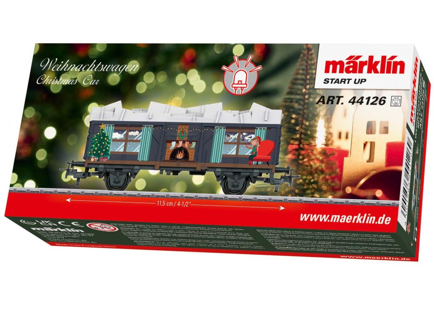 Märklin 44126 Weihnachtswagen m. Lichtmodul