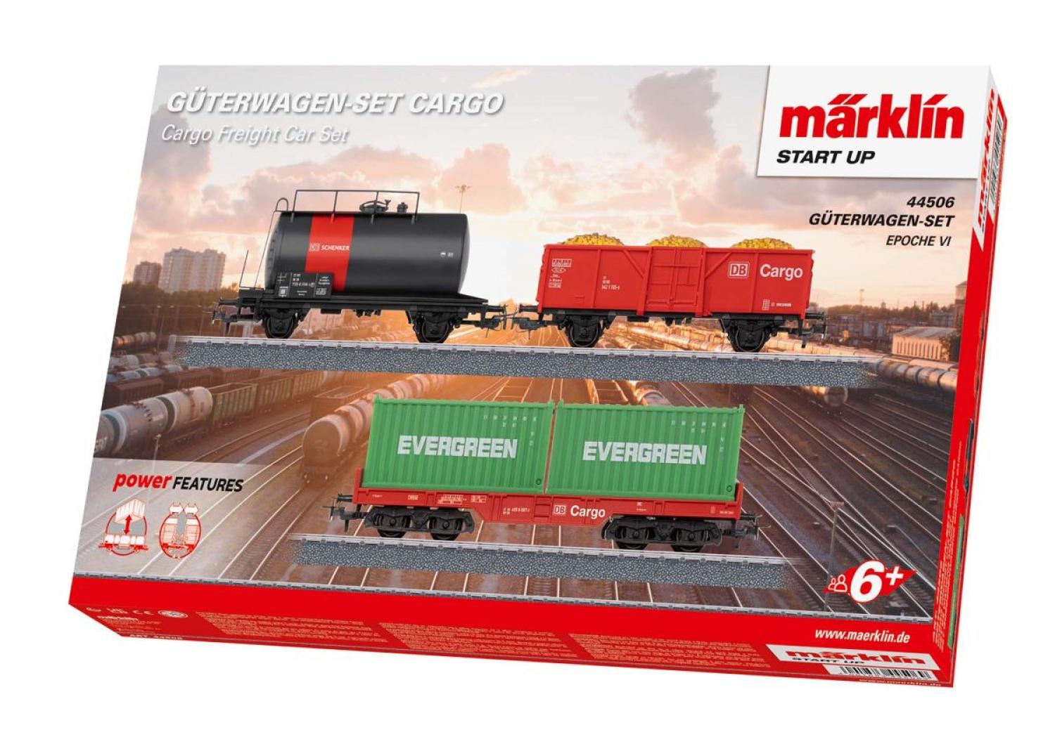 Märklin 44506 Güterwagen-Set Cargo
