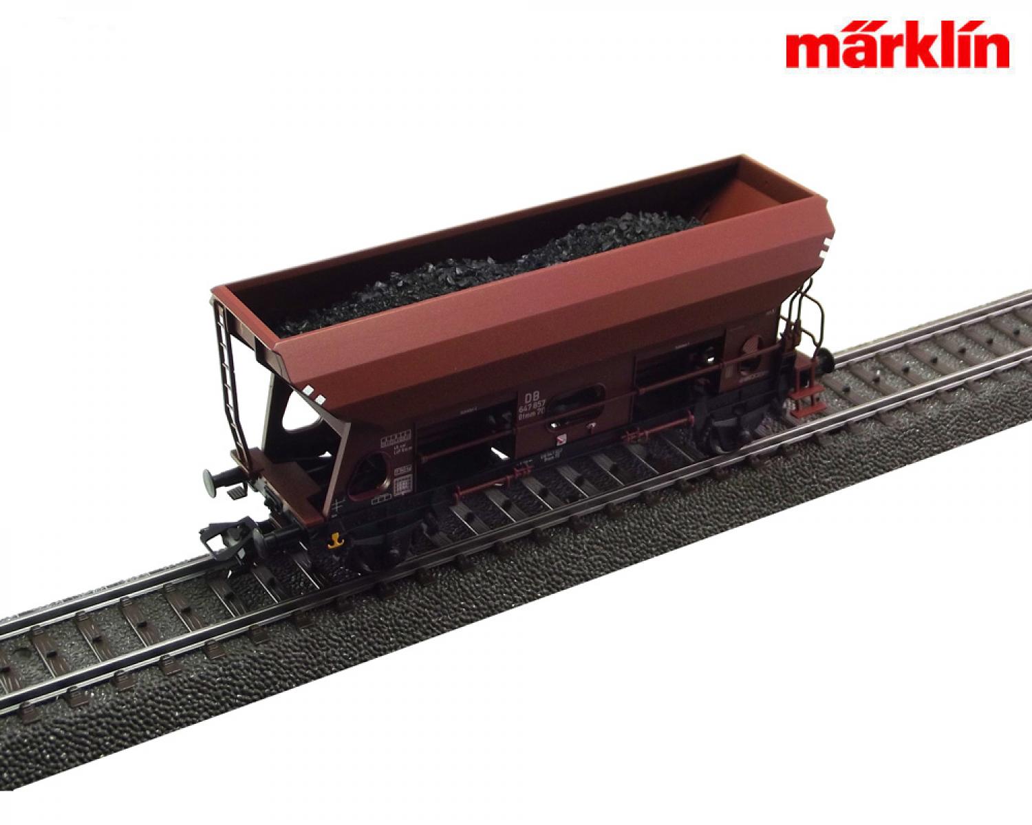 Märklin 46319 Selbstentladewagen mit Kohlebeladung