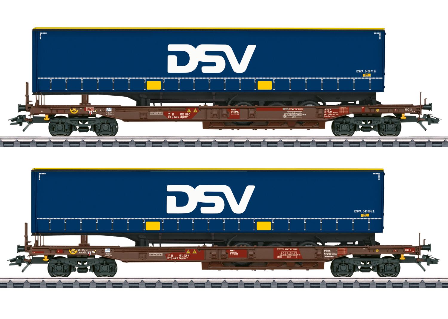 Märklin 47111 Taschenwagen-Set AAE/DSV