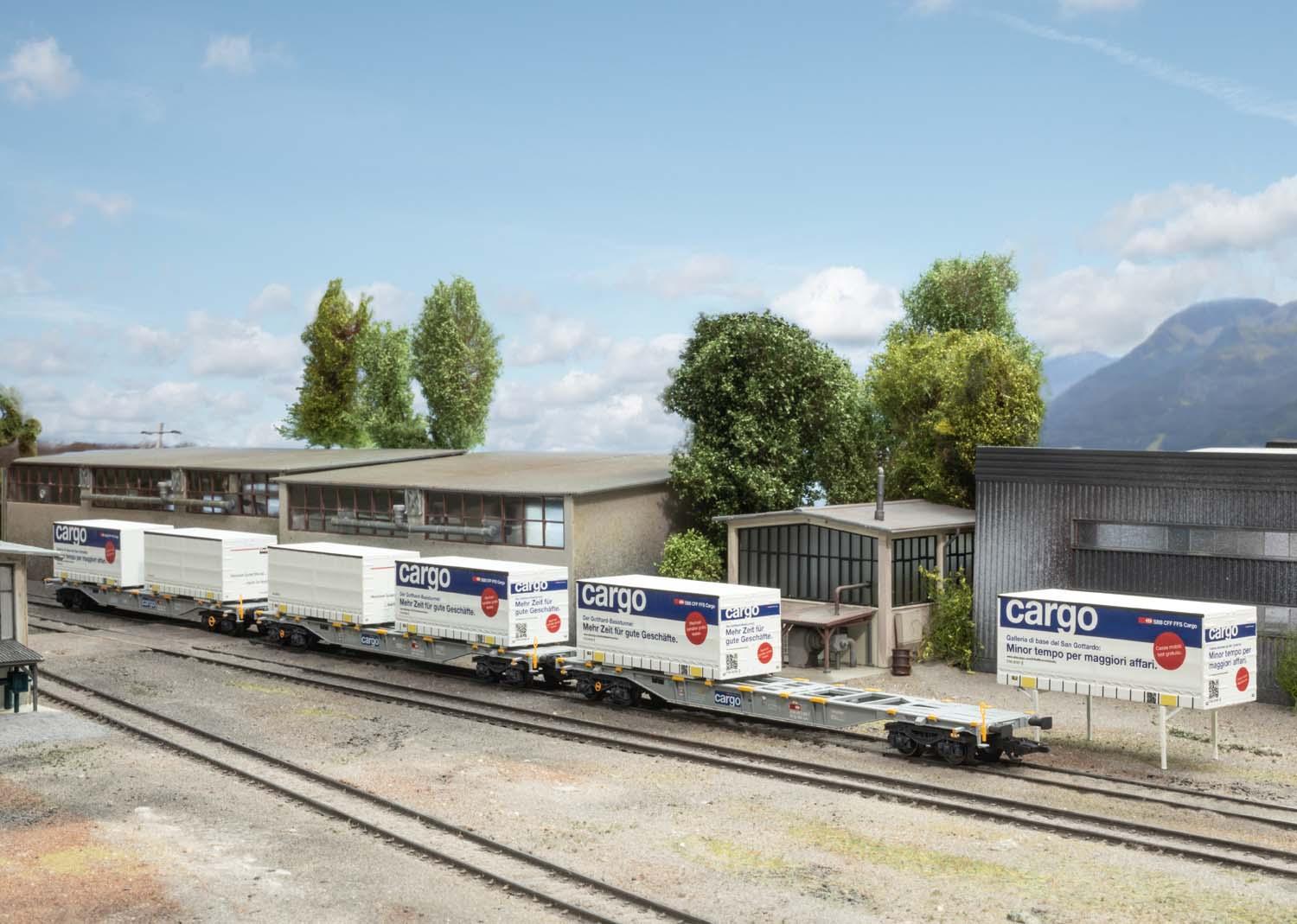 Märklin 47463 Containerwagen-Set SBB