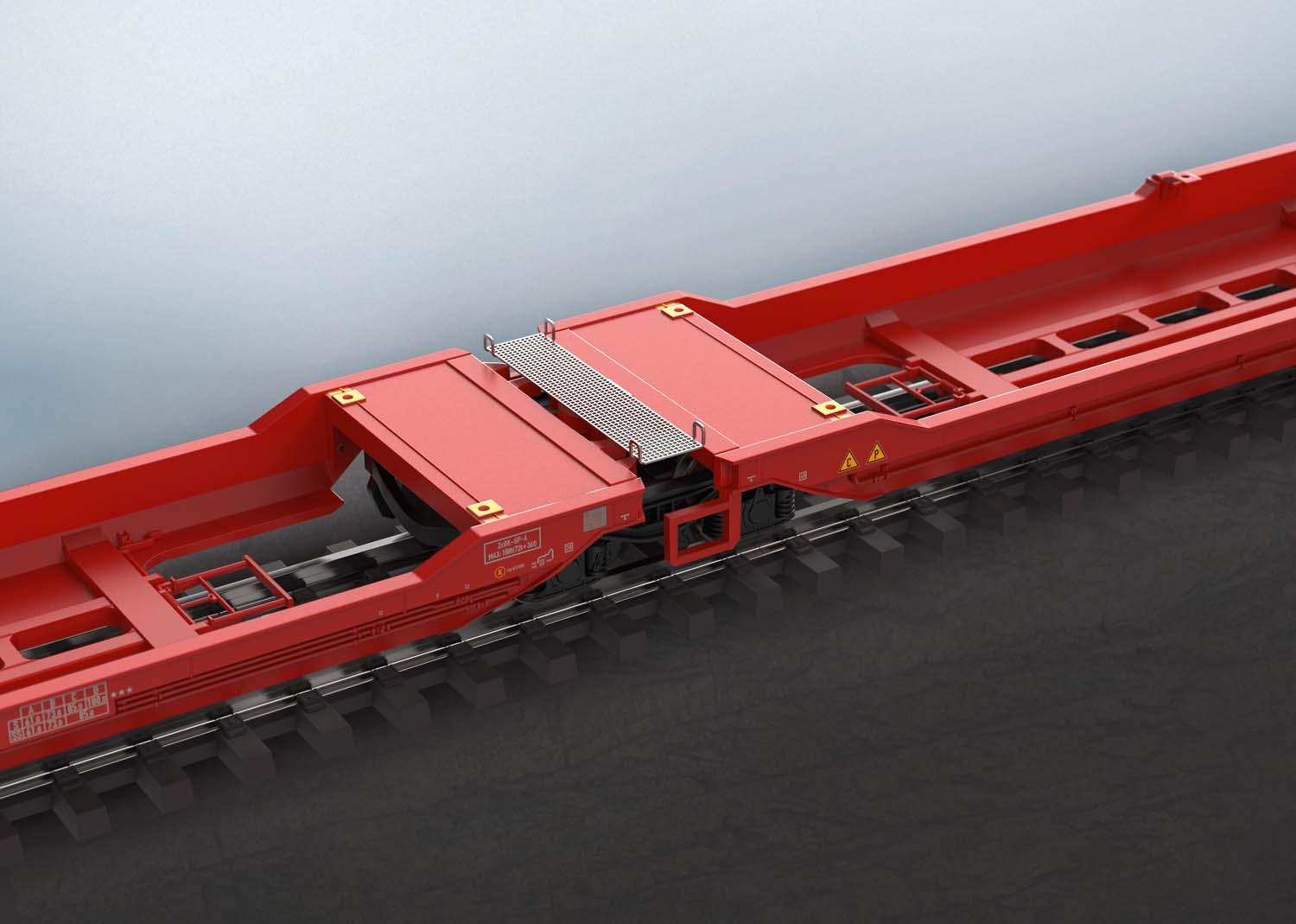 Märklin 47470 H0 Gelenk-Taschenwagen DB