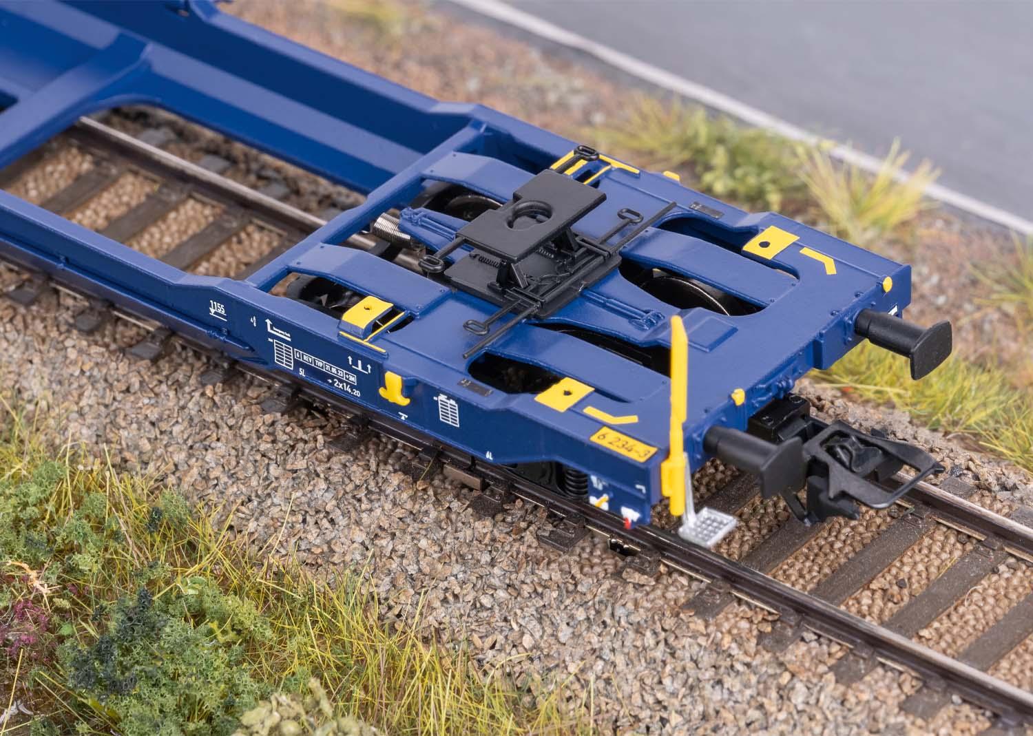 Märklin 47474 Gelenk-Taschenwagen VTG