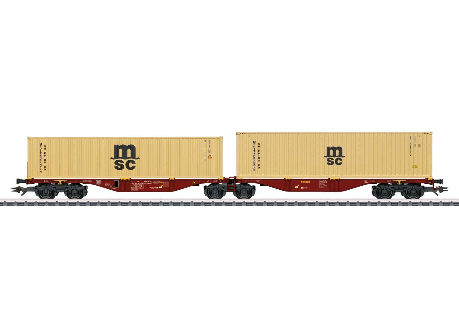 Märklin 47816 Tragwagen Sggrss80 Touax