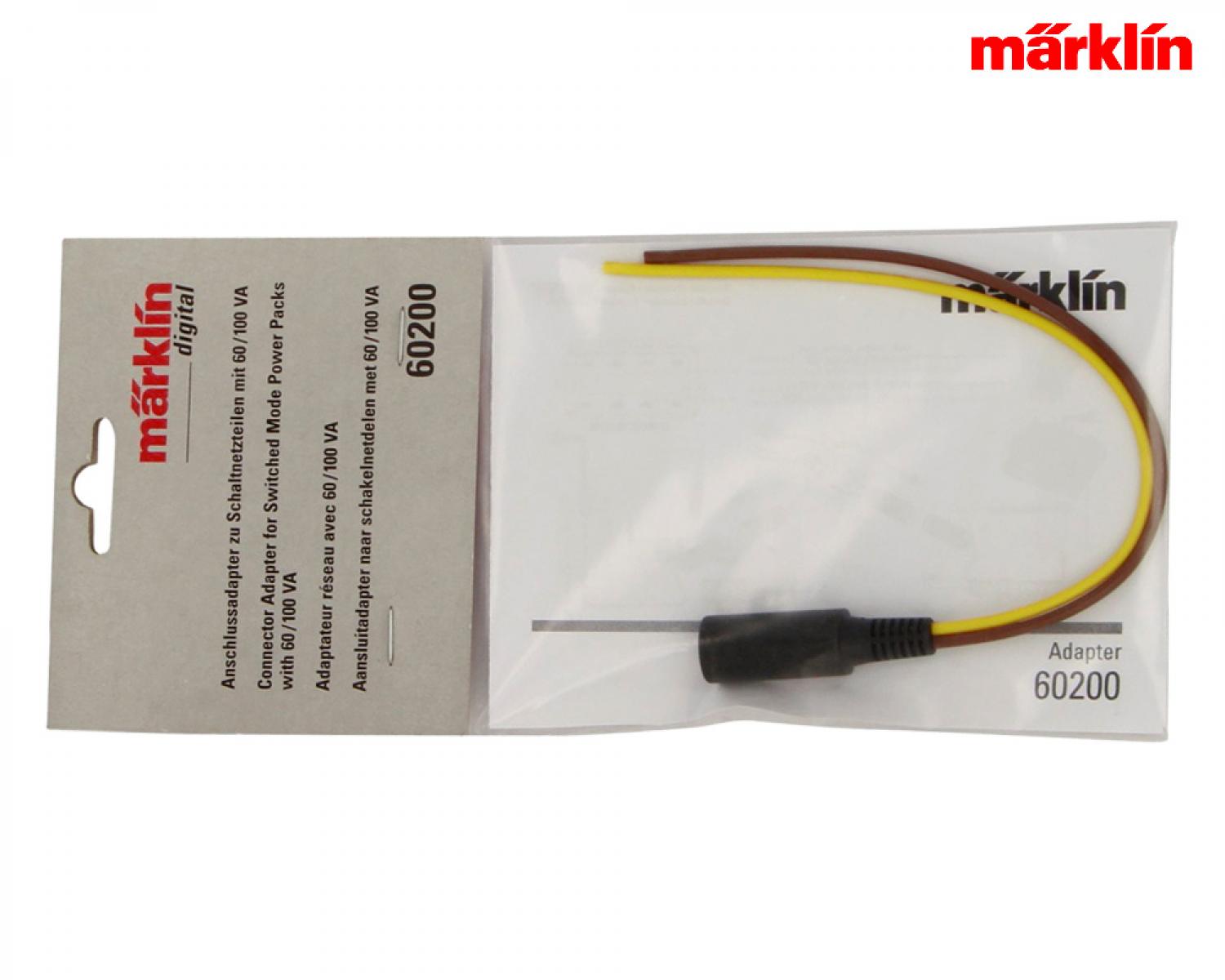 Märklin 60200 Kabeladapter für Netzteile 60VA/100VA