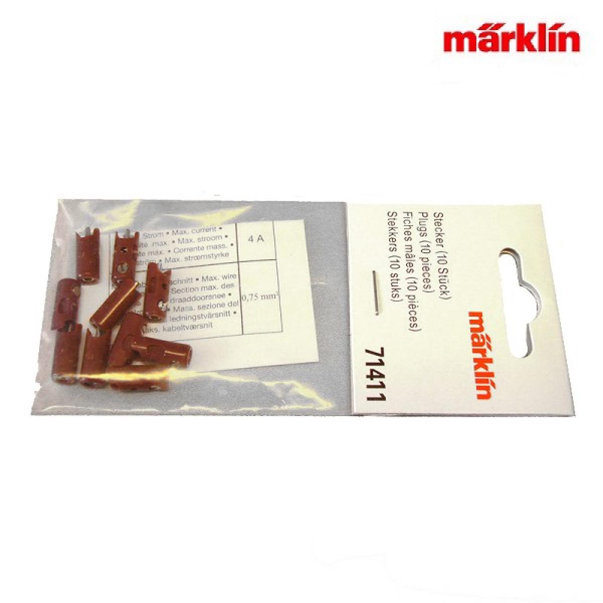 Märklin 71411 Stecker braun (10 Stück)
