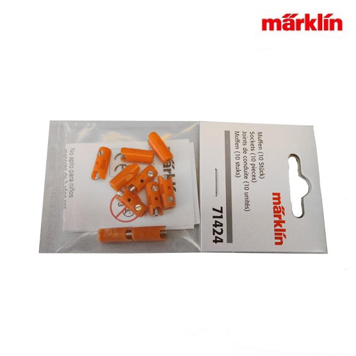 Märklin 71424 Muffe orange (10 Stück)