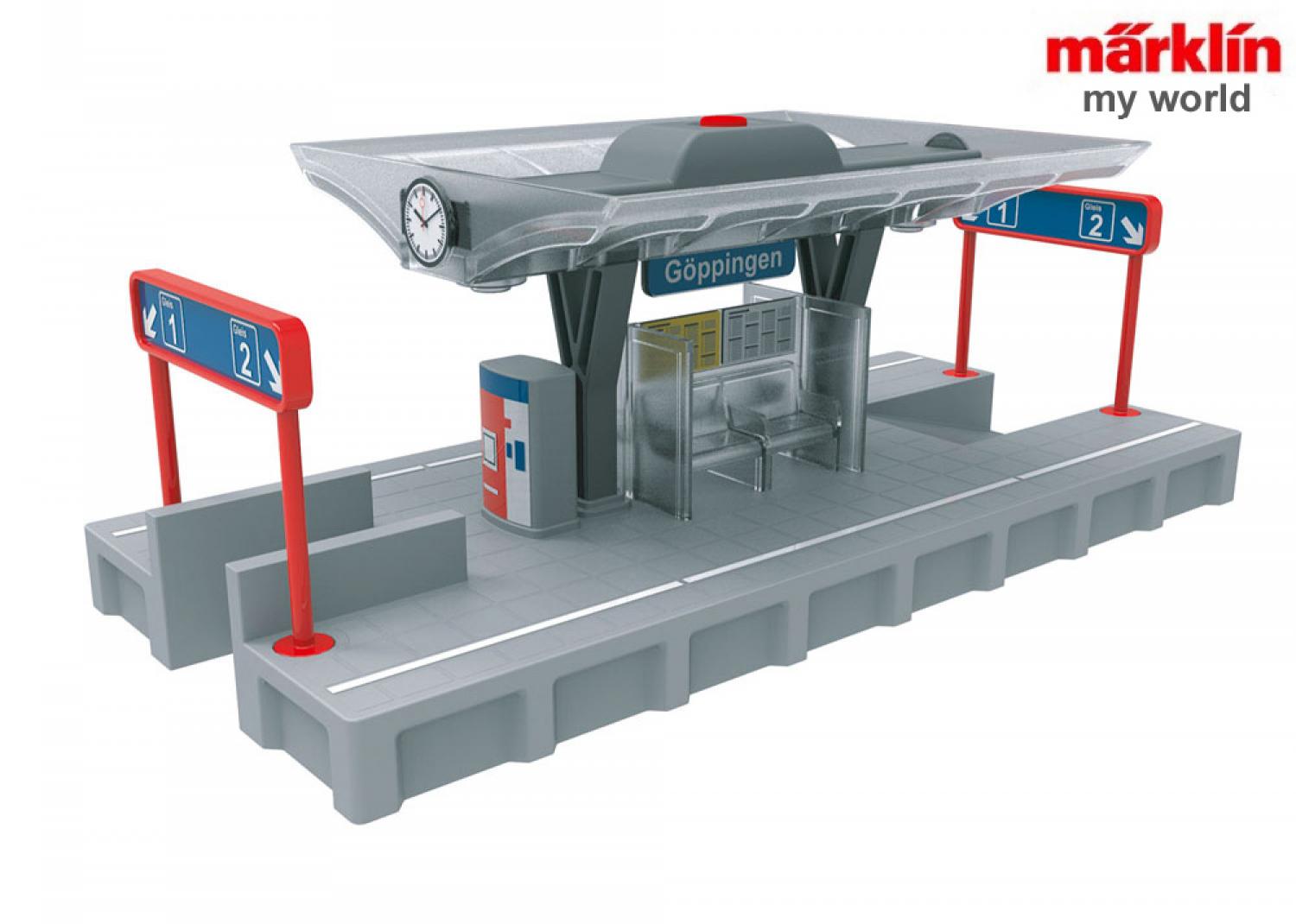 Märklin 72213 my world - Bahnsteig mit Lichtfunktion