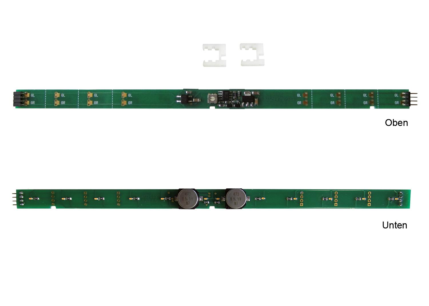 Märklin 73411 LED-Innenbeleuchtung kaltw.+ Elko