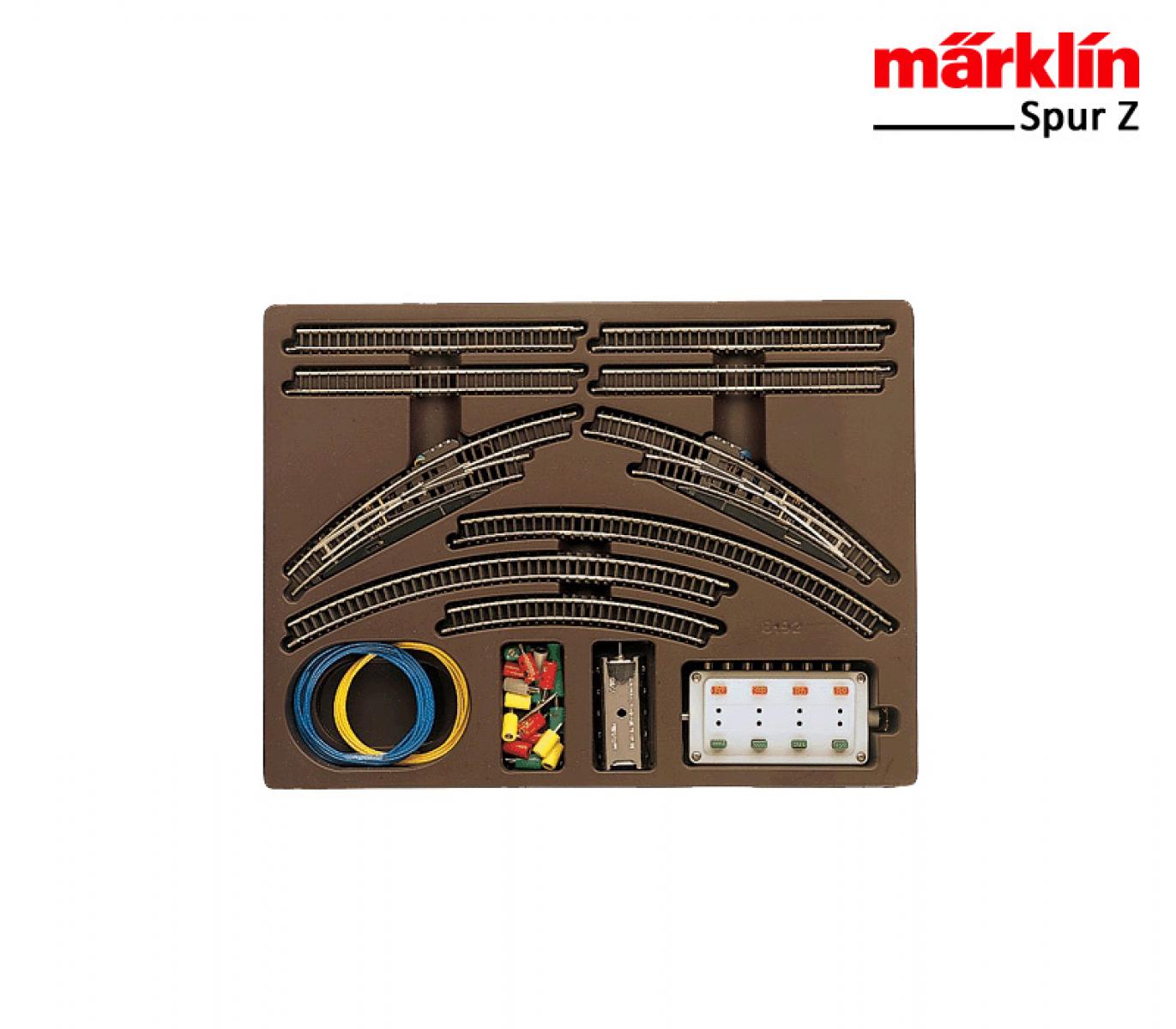 Märklin Z 8192 Doppelgleispackung T1