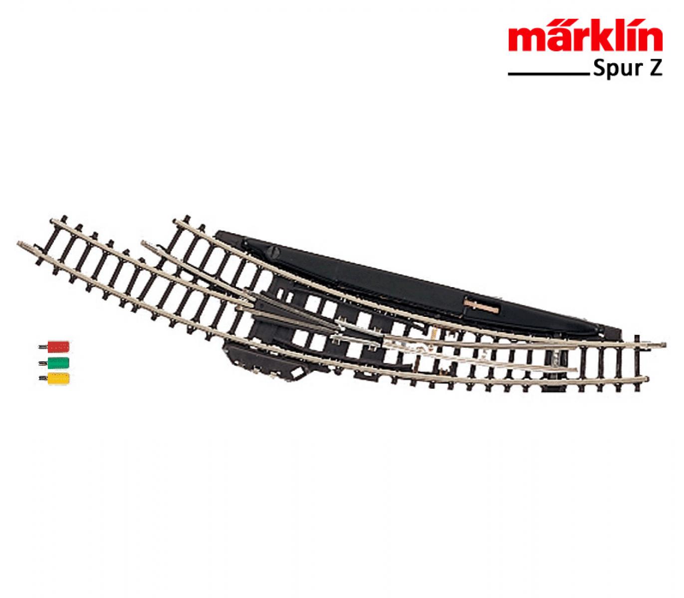 Märklin Z 8569 El. Bogenweiche rechts r195 m