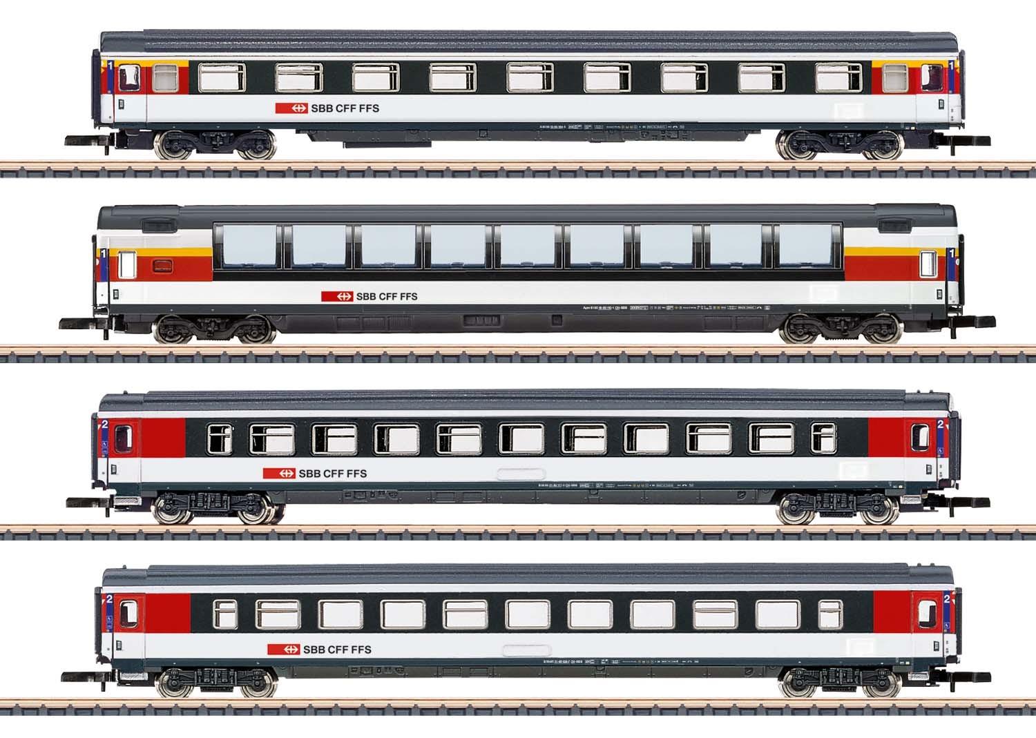 Märklin 87663 Z Wagenset EuroCity SBB
