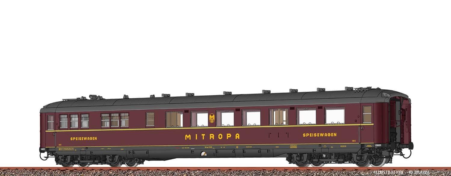 BRAWA 51068 H0 PEW WR4ü-39 MITROPA III