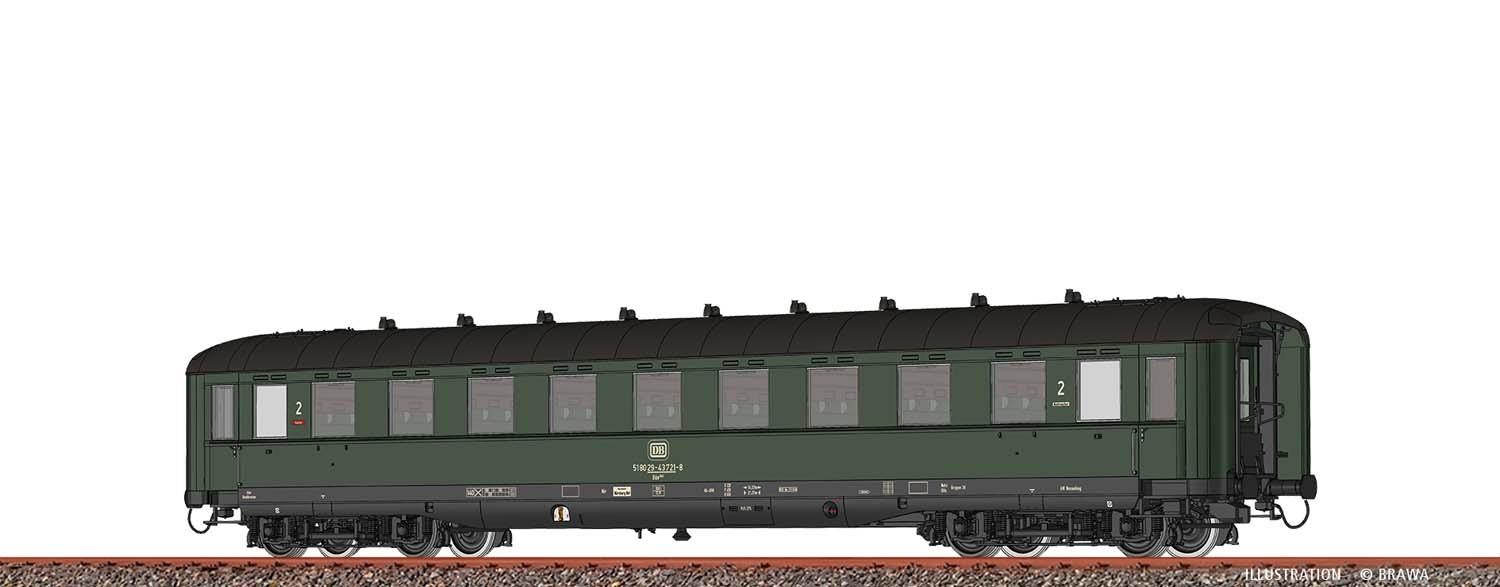 BRAWA 51083 H0 PEW Büe 366 DB IV