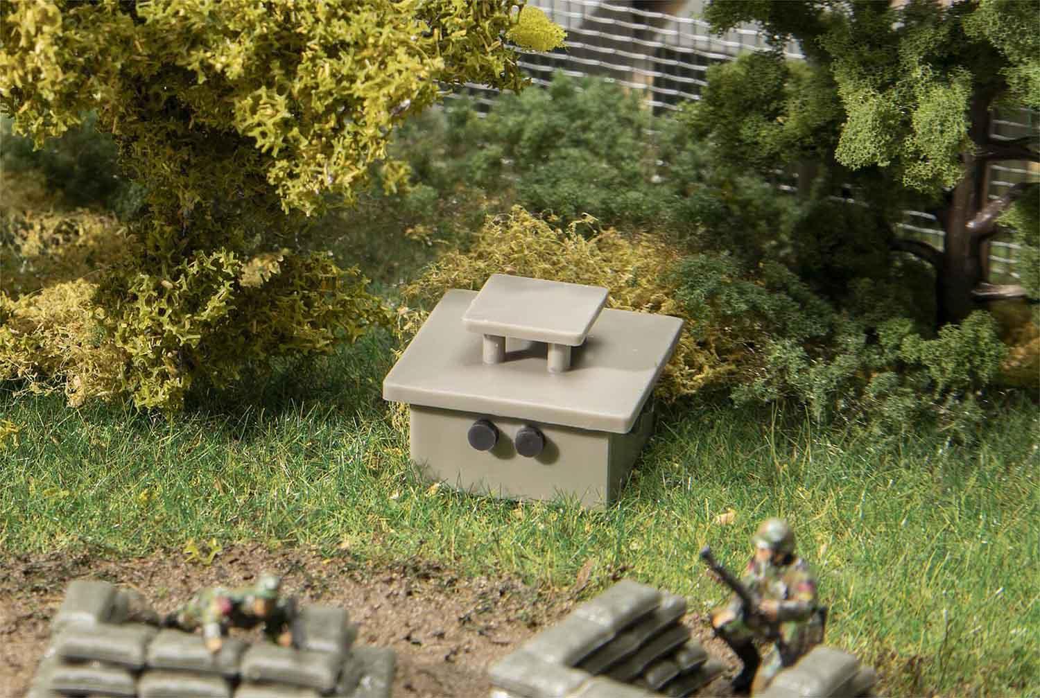 FALLER 144072 H0 2 Bunker-Notausstiege