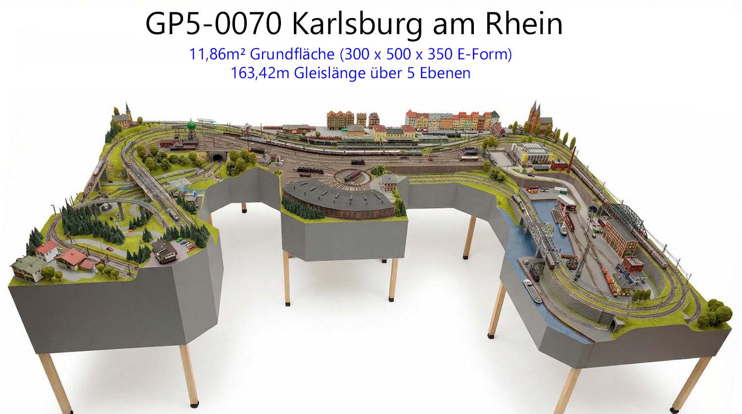 GP5-0070 C-Gleisplan Karlsburg 300x500x350 (E-Form)