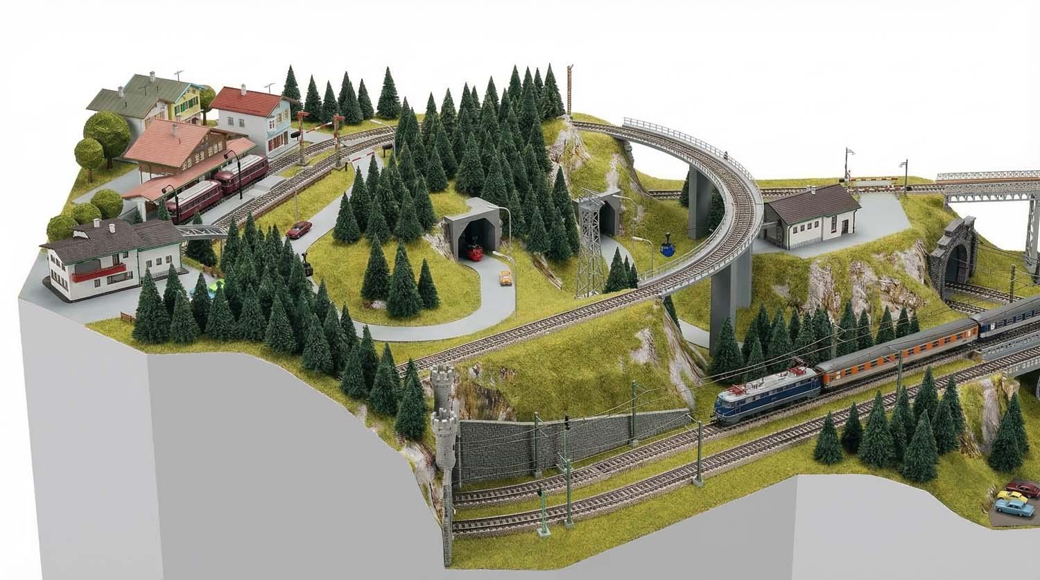 GP5-0070 C-Gleisplan Karlsburg 300x500x350 (E-Form)