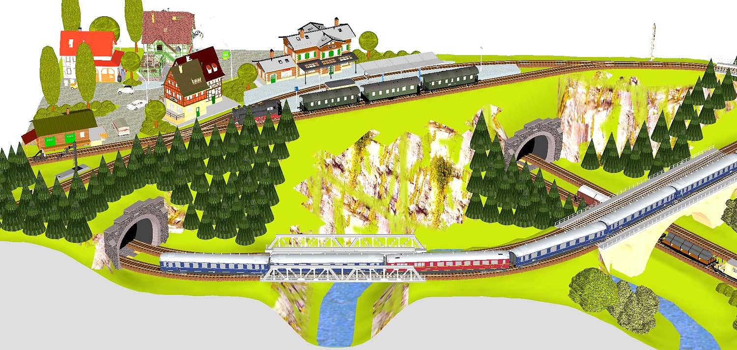 GP4-0130 C-Gleisplan Moritzburg (300x370x300cm)