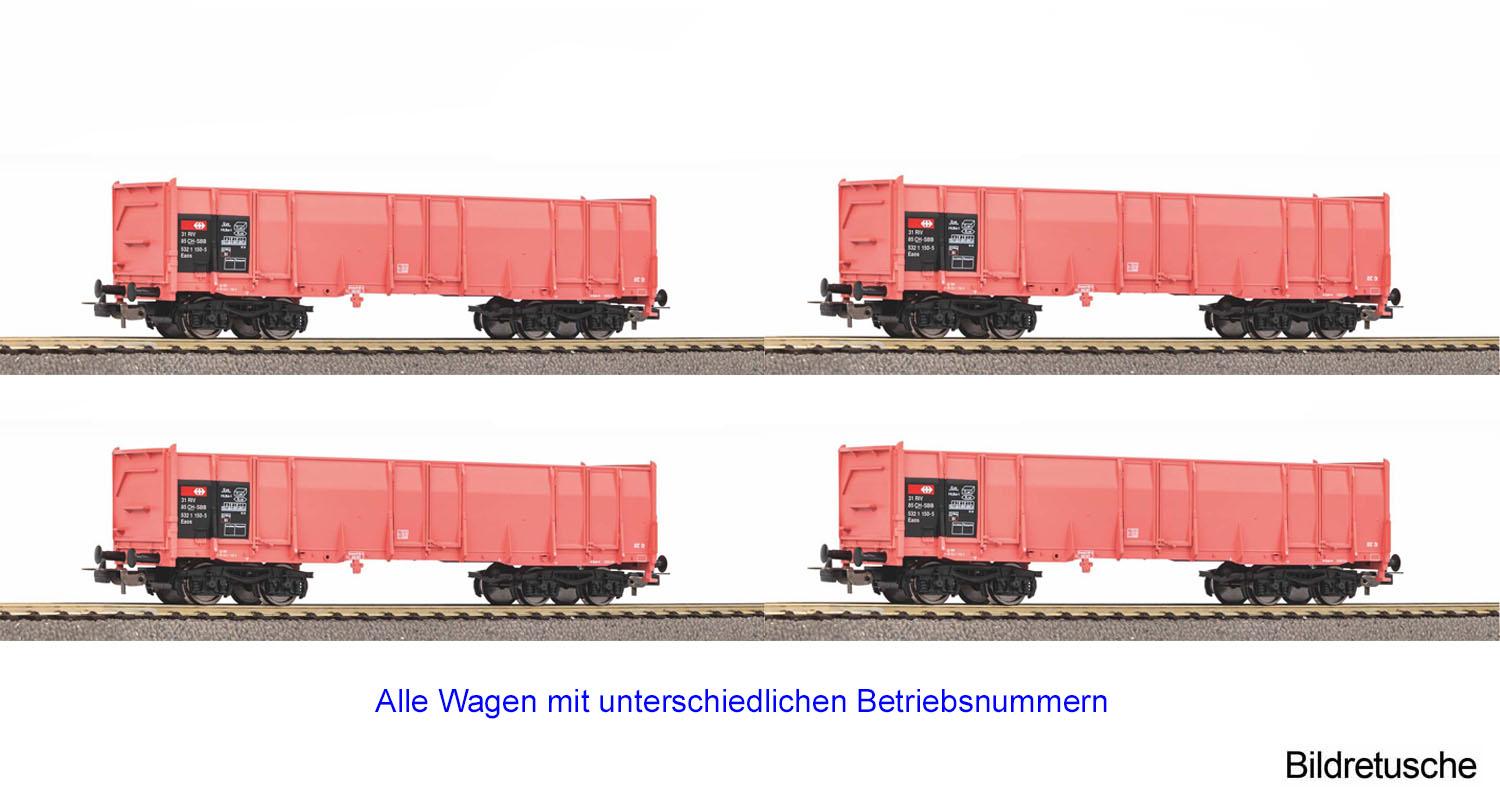 PIKO 98559F-Set Eaos SBB V (4 Stück)