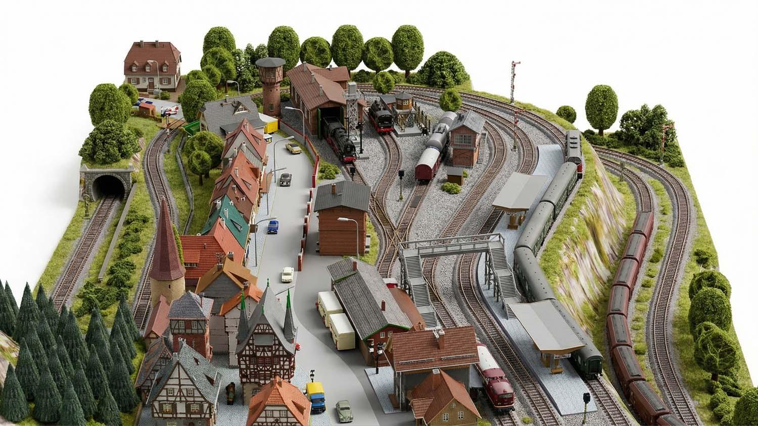 GP3-0120 C-Gleisplan Paulinzella 250 x 130