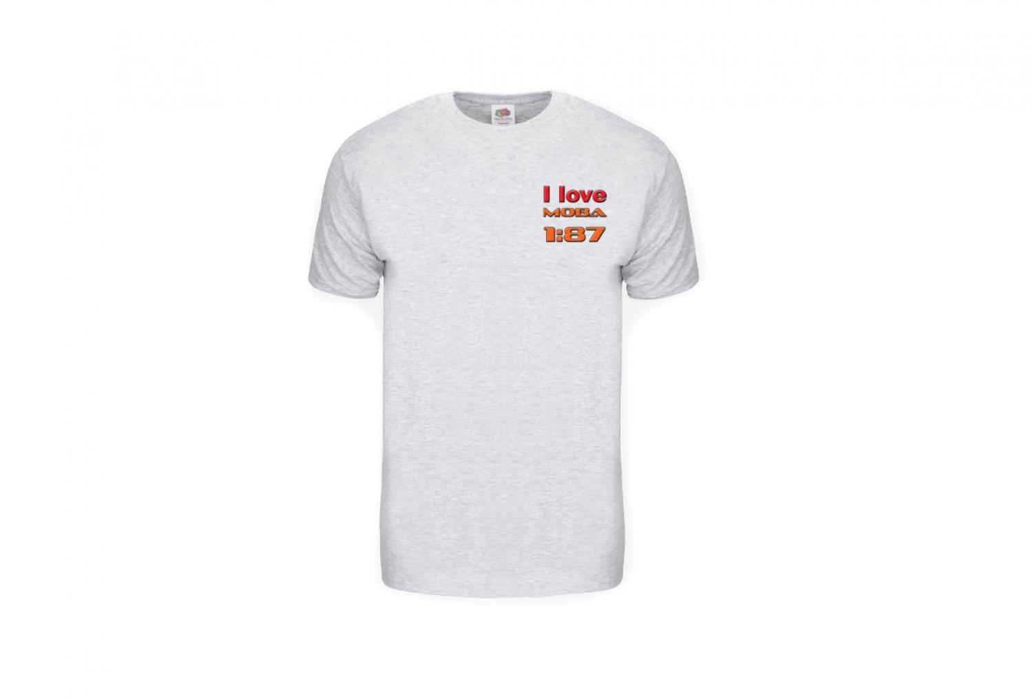 T-Shirt "MoBa 1:87 / Volldampf voraus" Größe XL