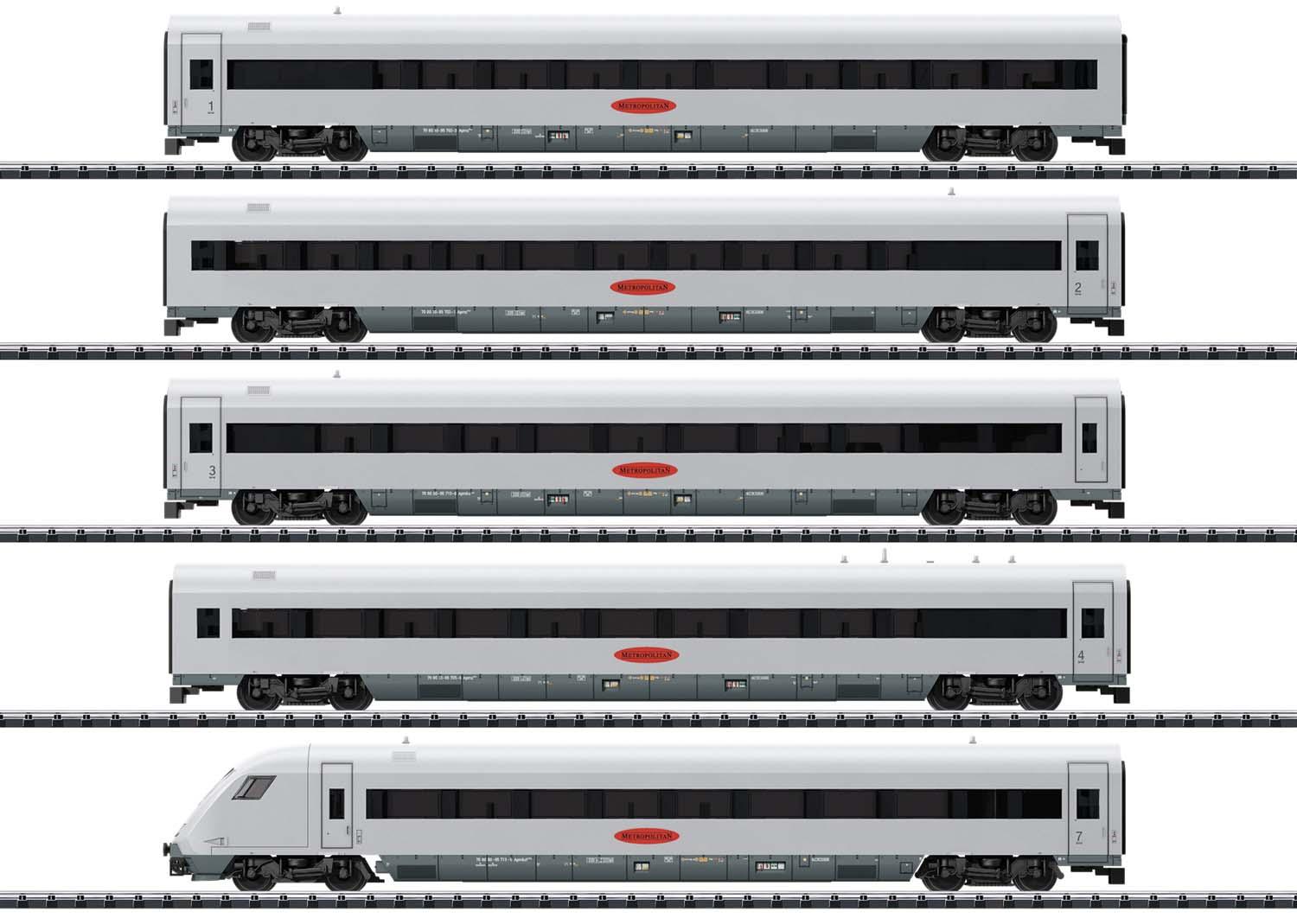 Minitrix 15160 WagenSet METROPOLITAN 1 (Club)