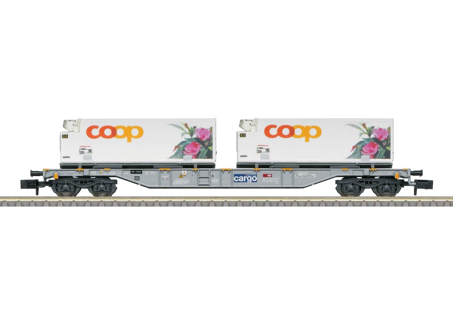 Minitrix 15494 Containertragwagen COOP