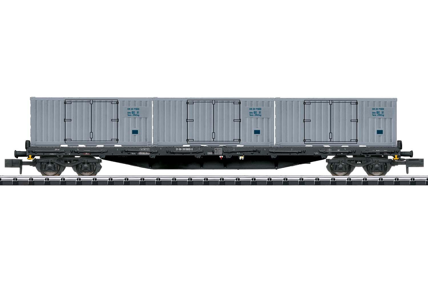Minitrix 18431 Containertragwg.Deutsche Post