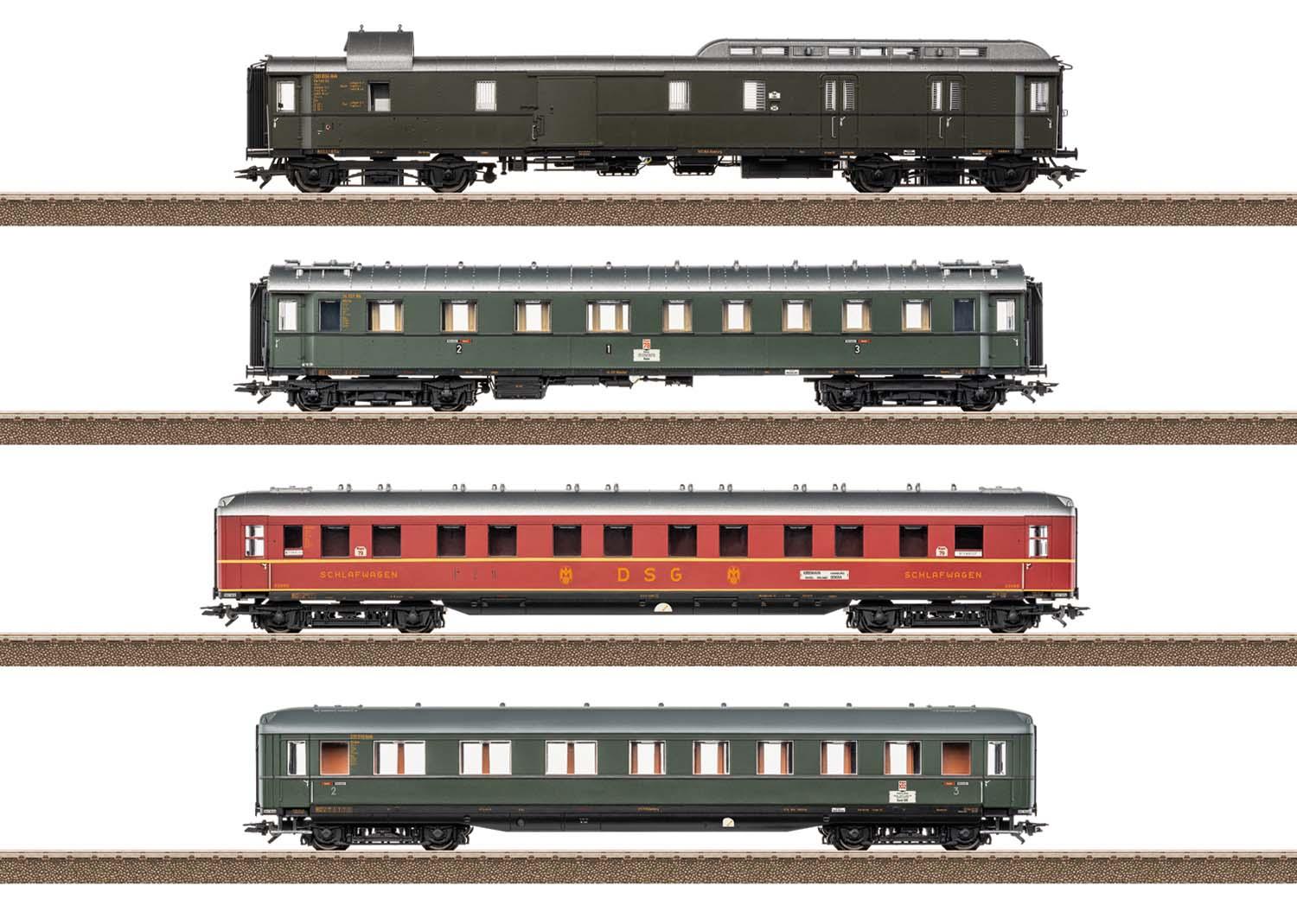 Trix 23651 Schnellzug-Set 1 D74 DB