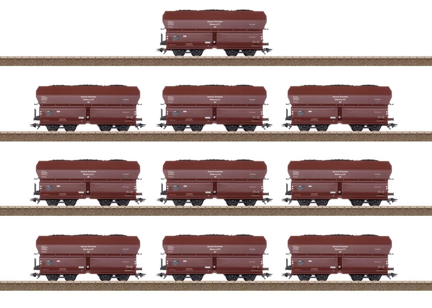 Trix 24266 Kohlewg.-Set 10 x OOt DRG (Club)