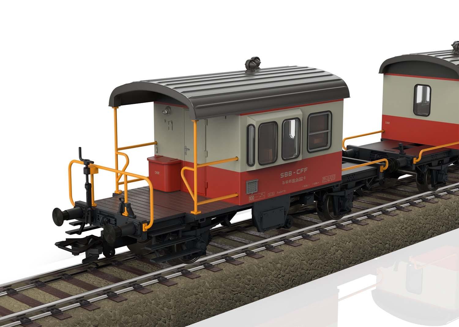 Trix 24650 Kuppelwagen-Set Sputnik SBB