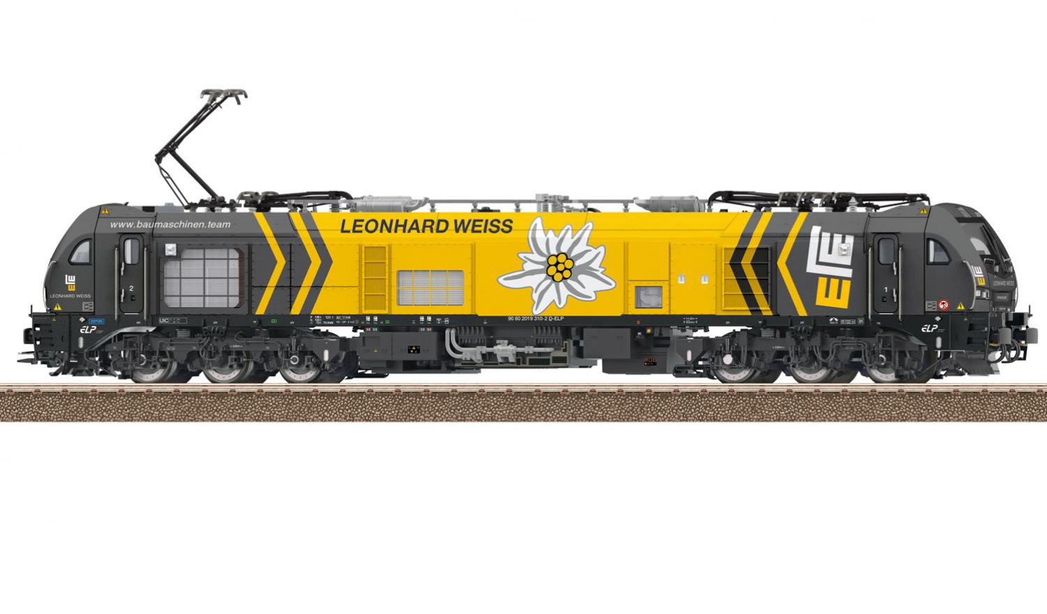 Trix 25985 Zweikraftlok Euro 9000 L.Weiss