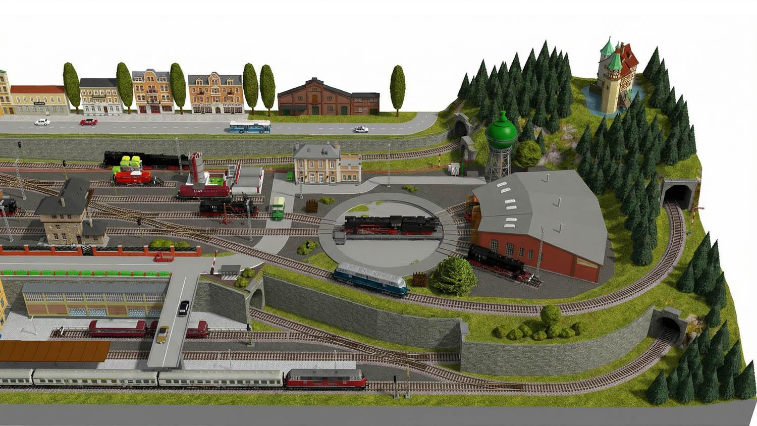 GP3-0020 C-Gleisplan HH-Tiefstack 300x118