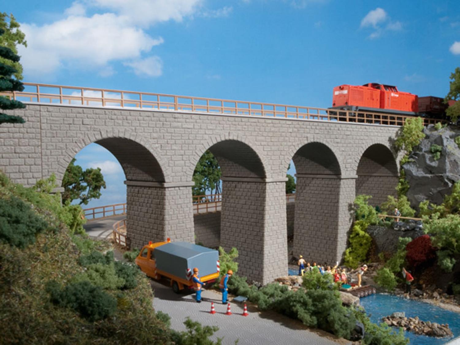 Auhagen 11344 Eisenbahnbrücke H0