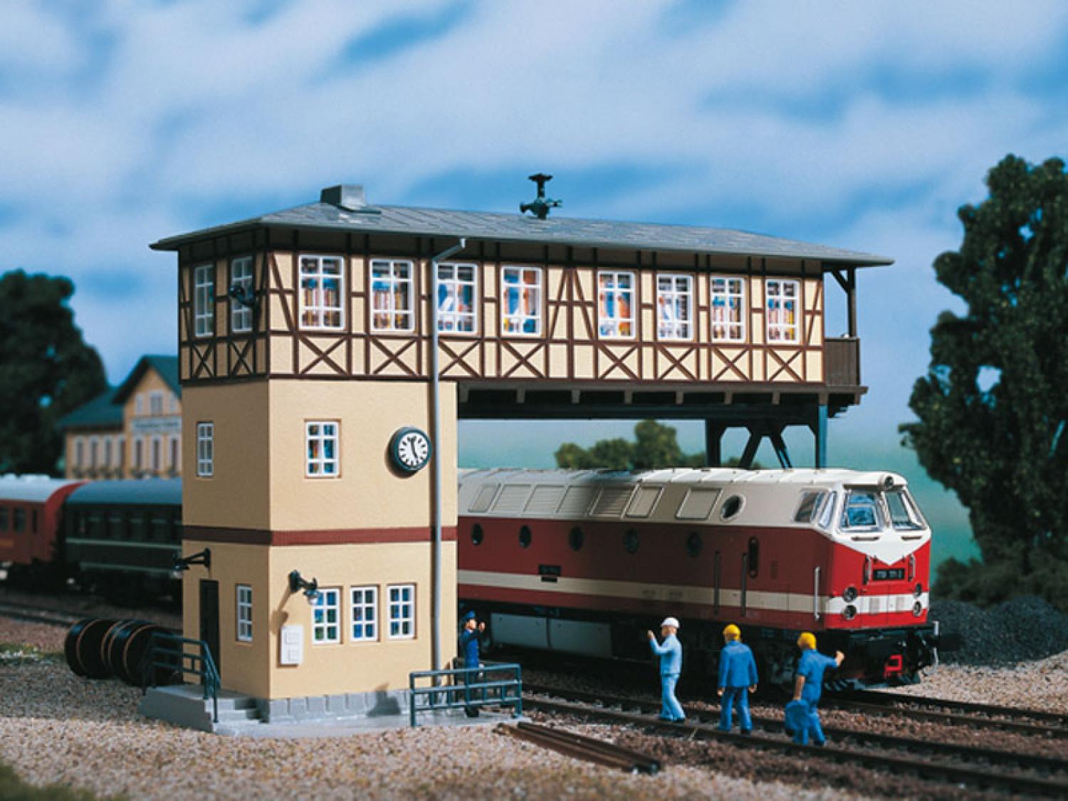 Auhagen 11386 Brückenstellwerk  H0