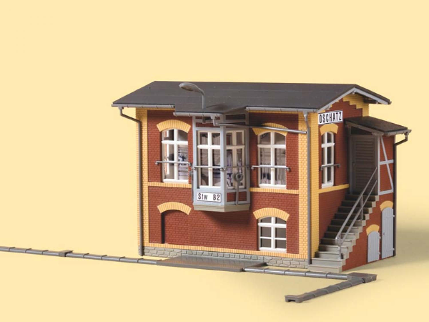 Auhagen 11411 Stellwerk Oschatz  H0