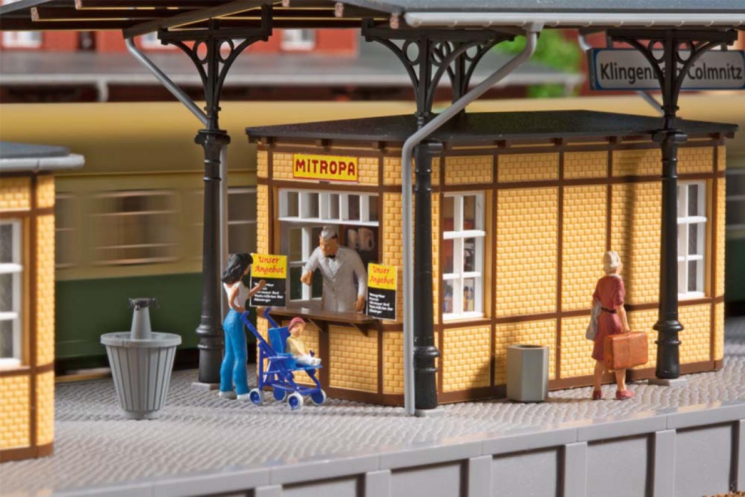 Auhagen 11452 Bahnhofsausstattung H0