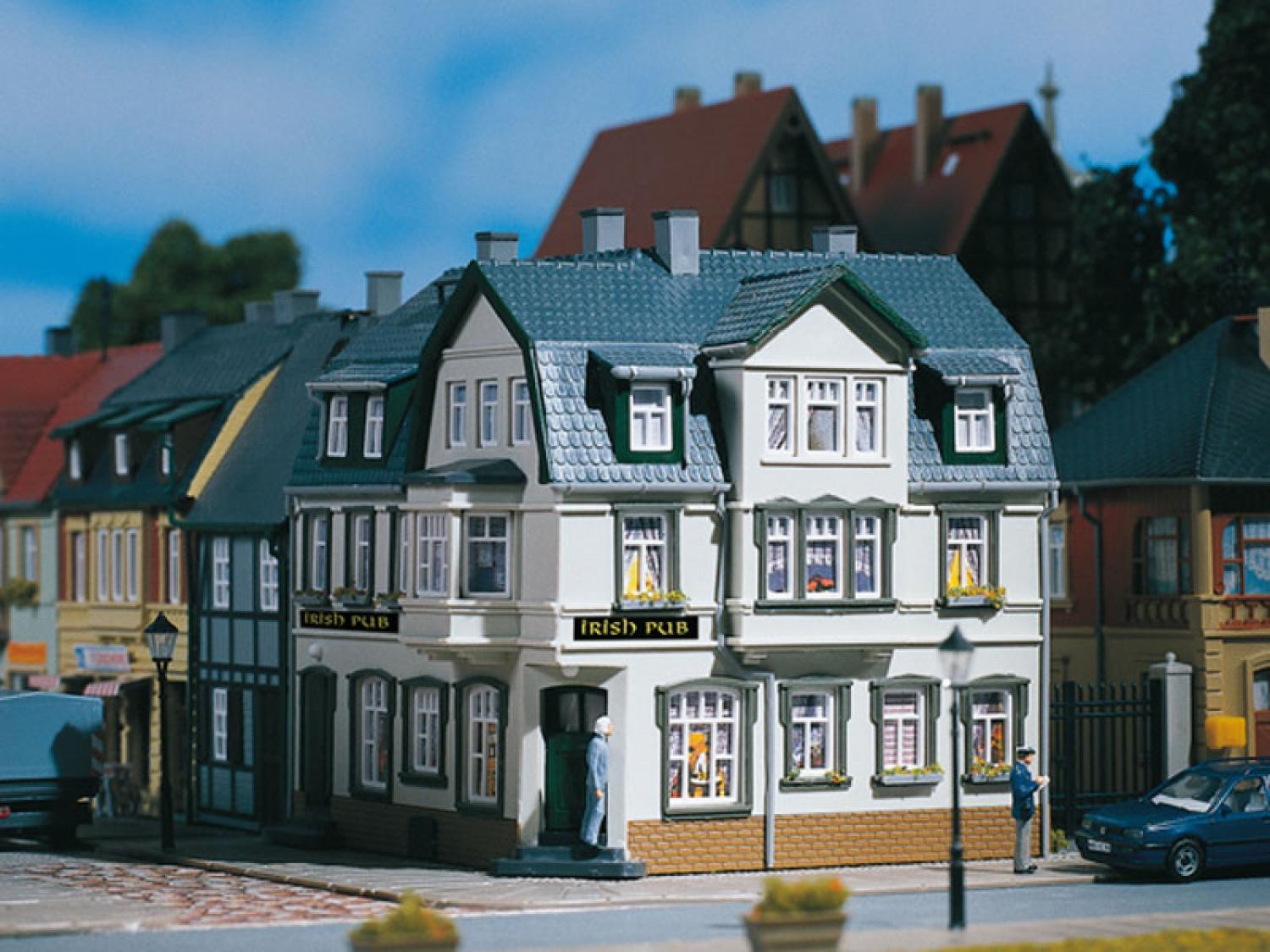 Auhagen 12255 Eckhaus Irish Pub  H0/TT