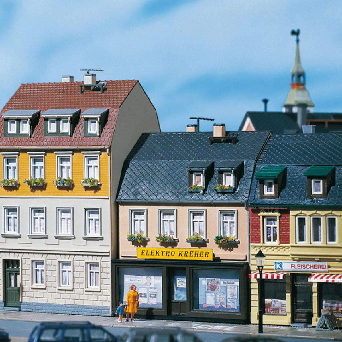 Auhagen 12272 Wohnhäuser Nr. 5/7  H0/TT