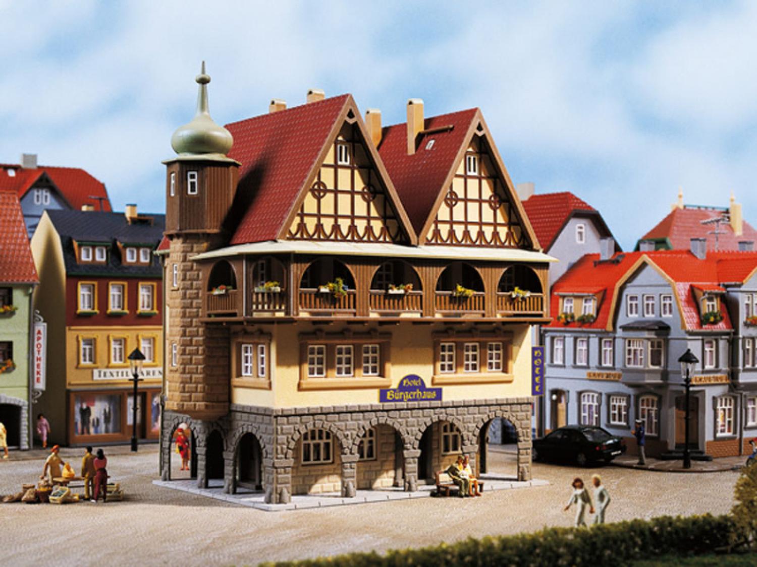 Auhagen 12348 Hotel Bürgerhaus  H0/TT