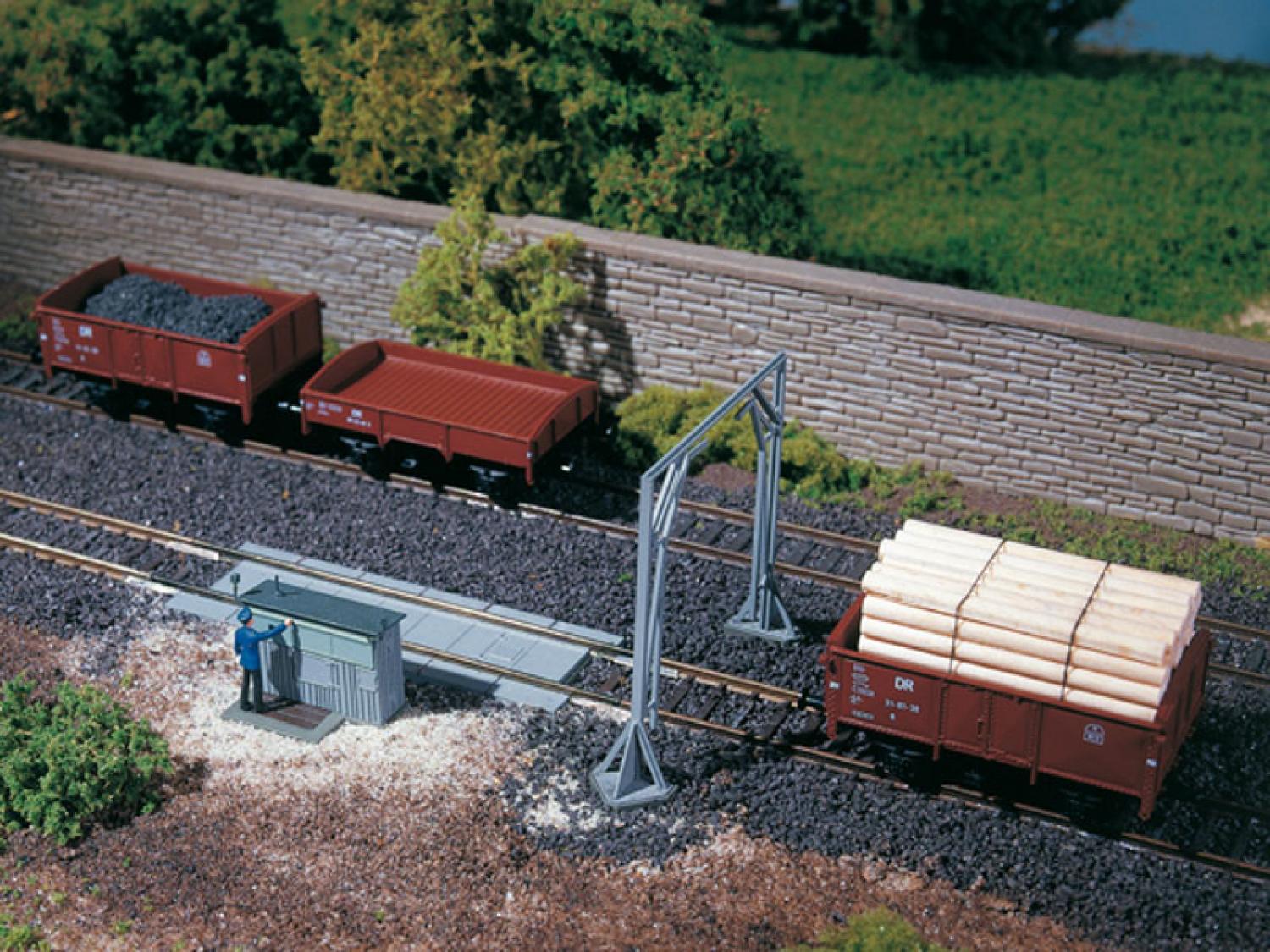 Auhagen 13313 Gleiswaage mit Lademaß  TT