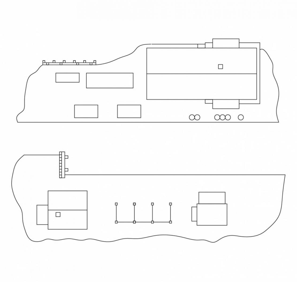 Auhagen 14451 Güterschuppen mit Ladestraße  N