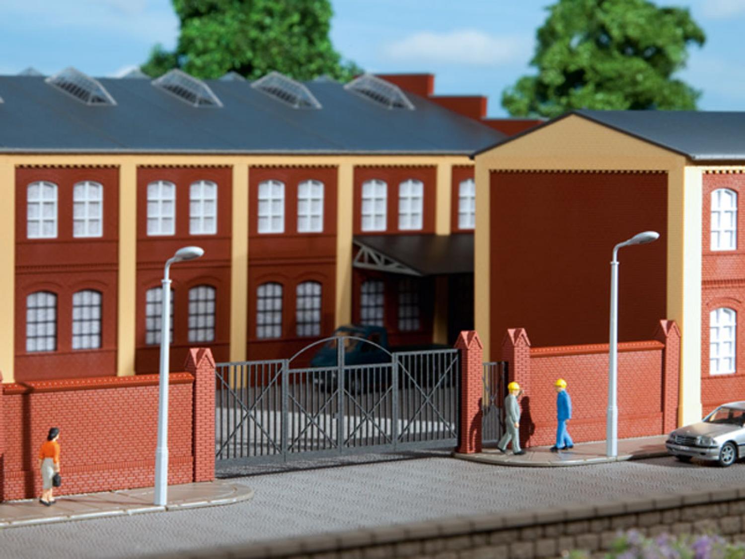 Auhagen 41622 Einfriedung mit Toren (H0)